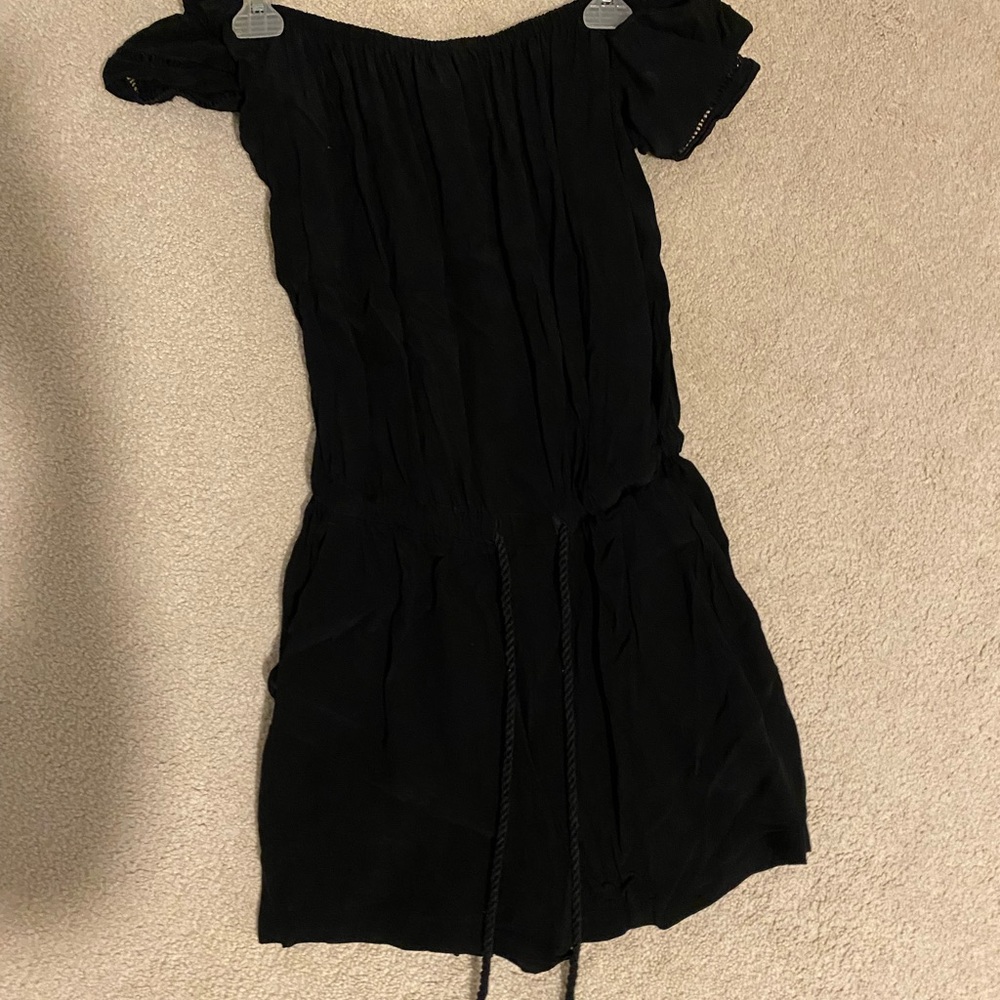 Size S petite romper, worn 1x